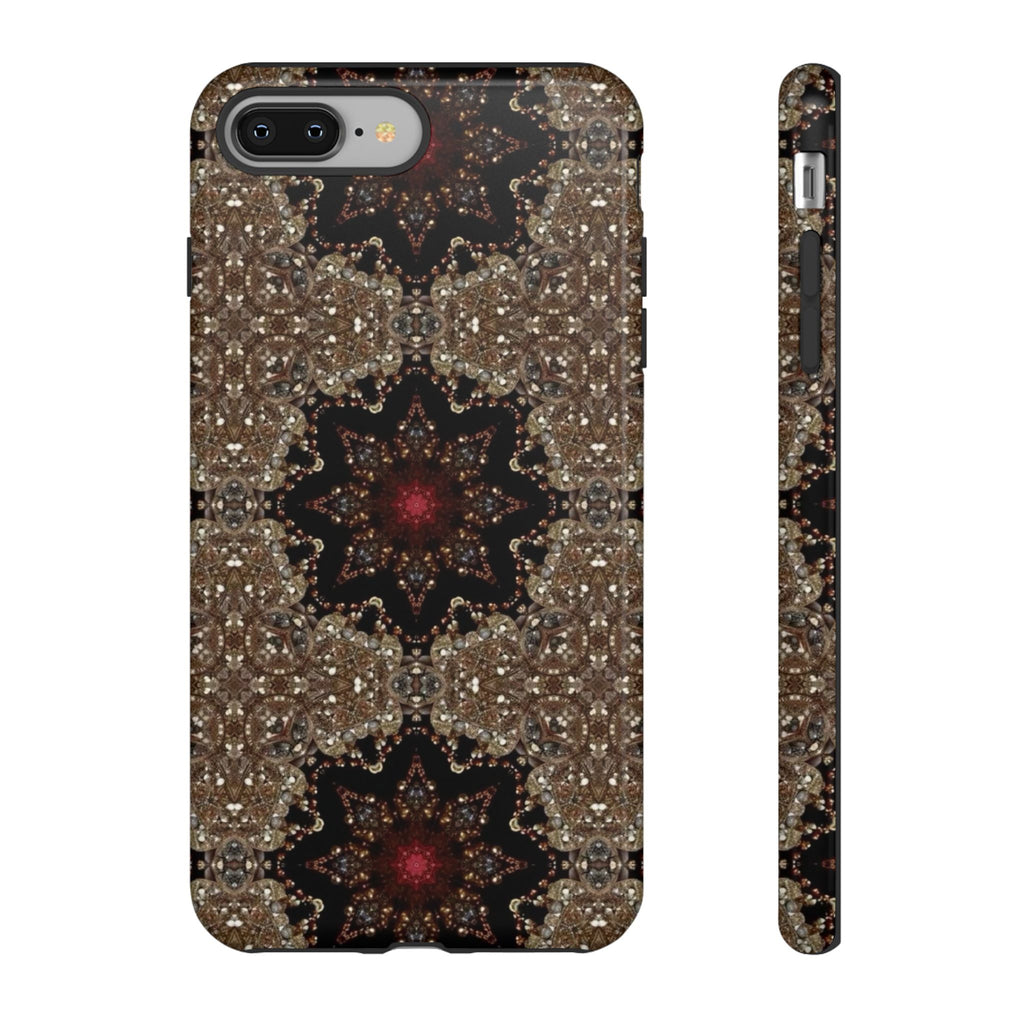 Brown Mandala Tough Protective Case