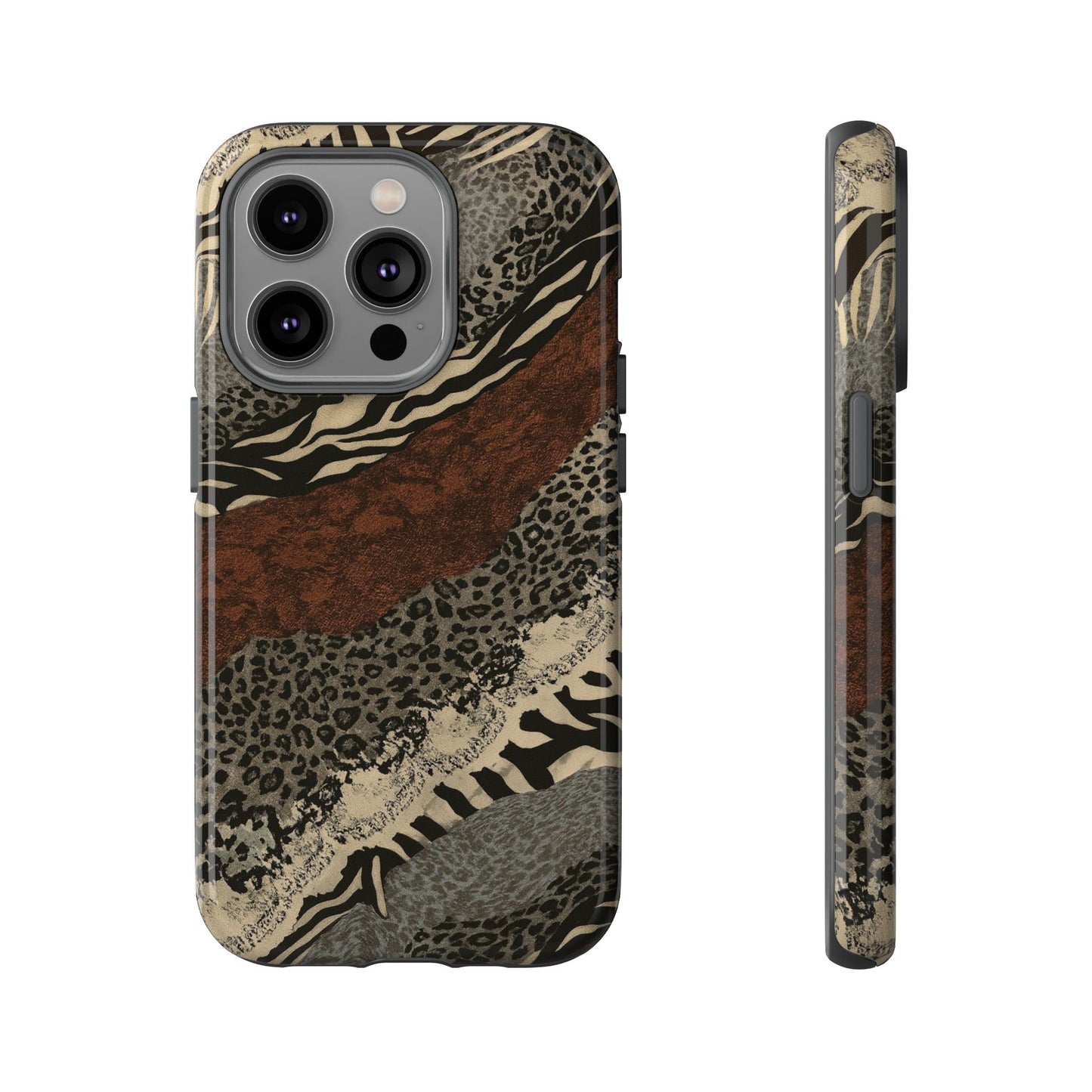 Safari Stripe Tough Phone Case