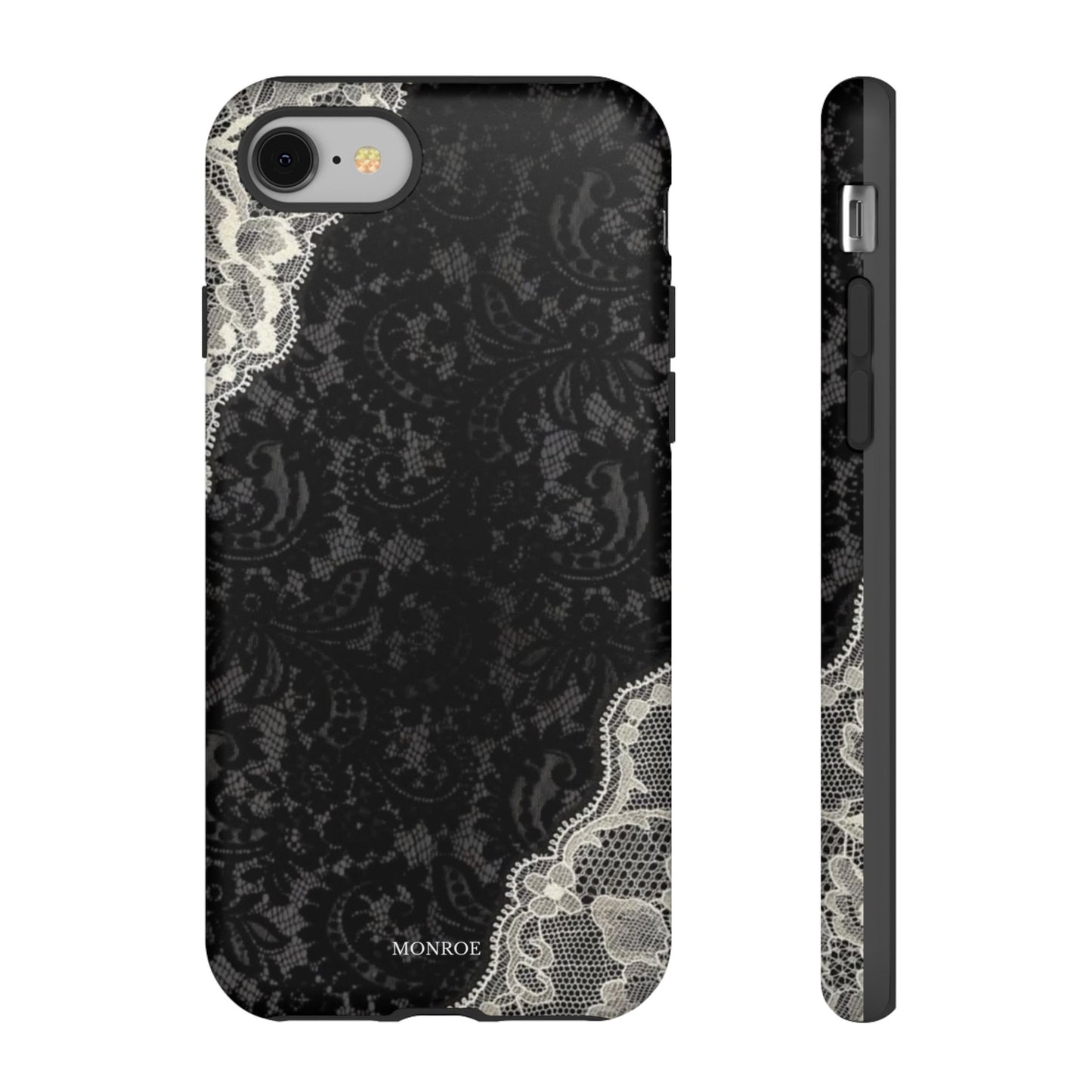 Black & White Edged Tough Case