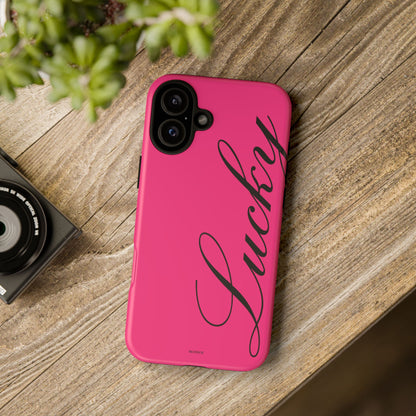 Hot Pink 'Lucky' Tough Case