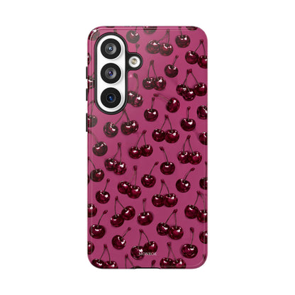 Burgundy Cherries Tough Case