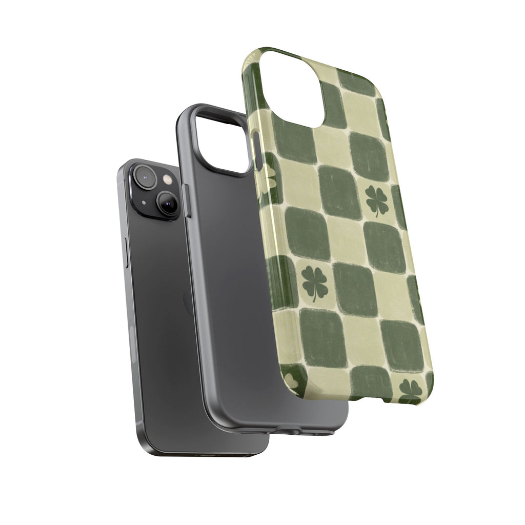 Clover Checker Tough Phone Case