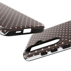 Brown Polka Phone Case