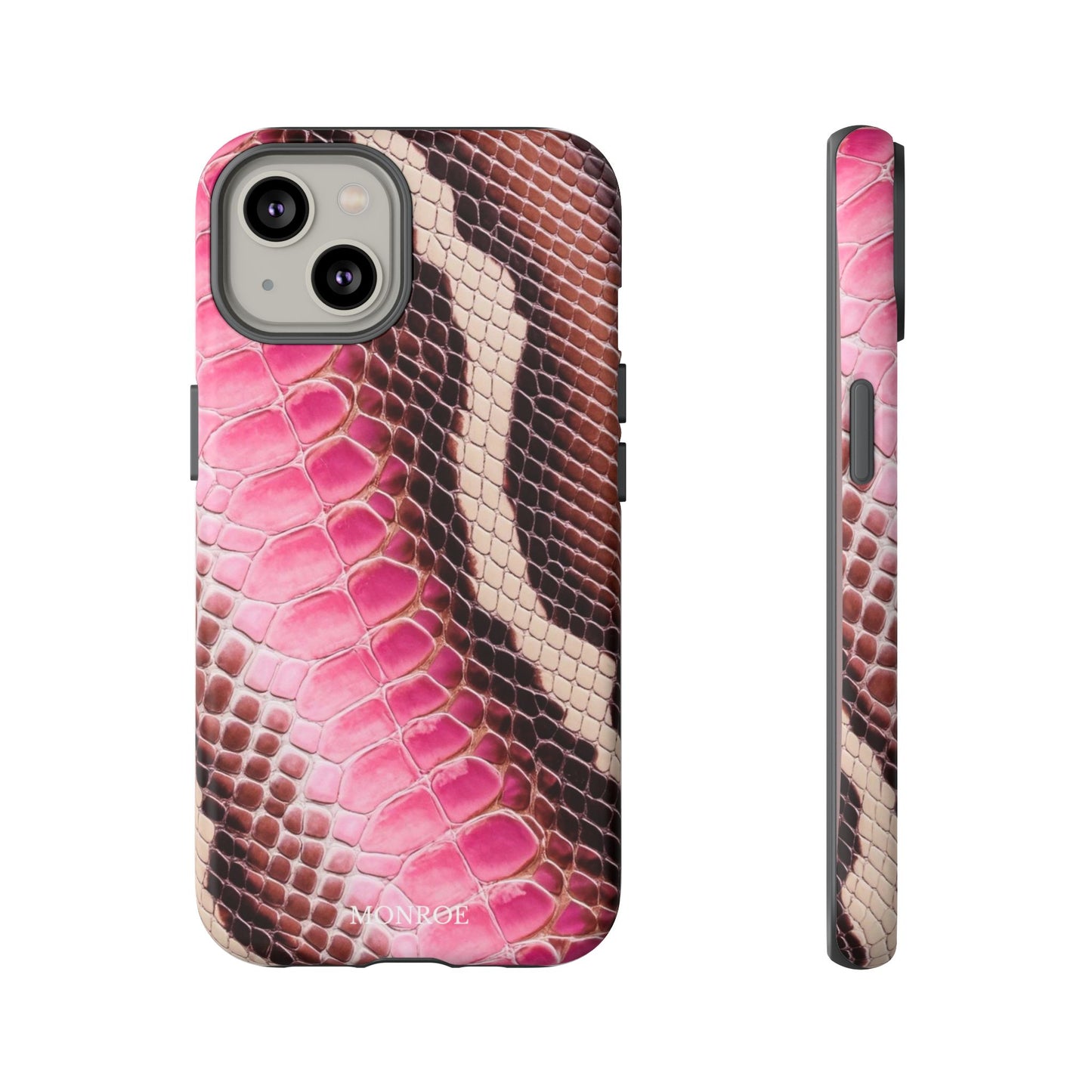 Snake Skin Print Tough Case