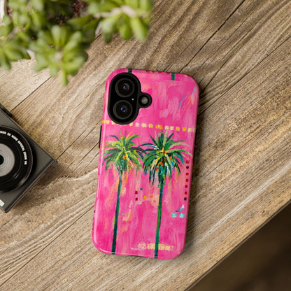Pink Tropical Tough Case