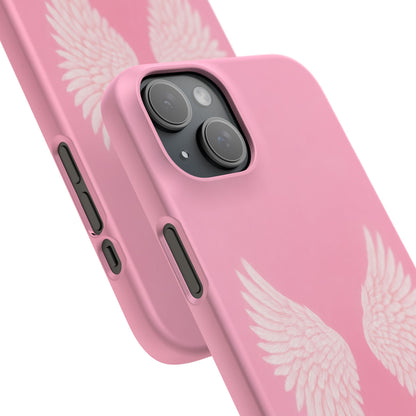 Pink Angel Wings Case