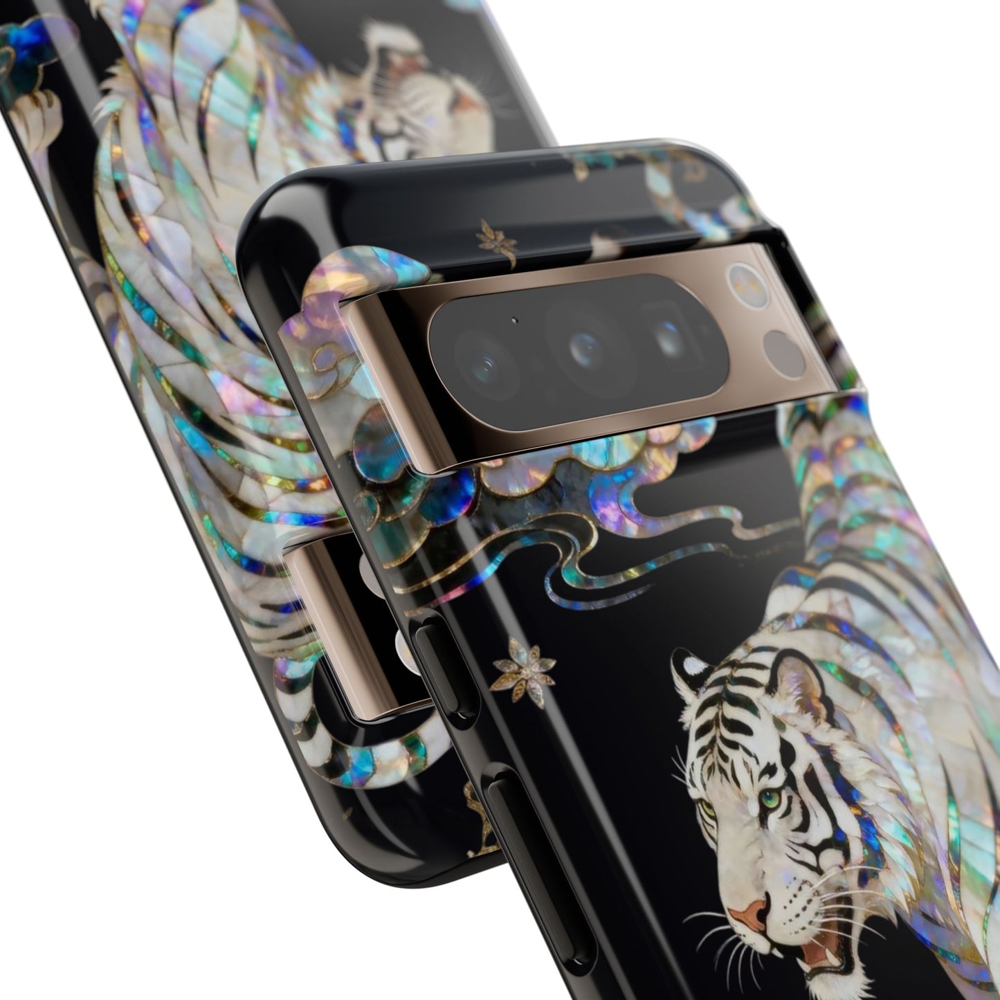 Iridescent White Tiger Tough Case