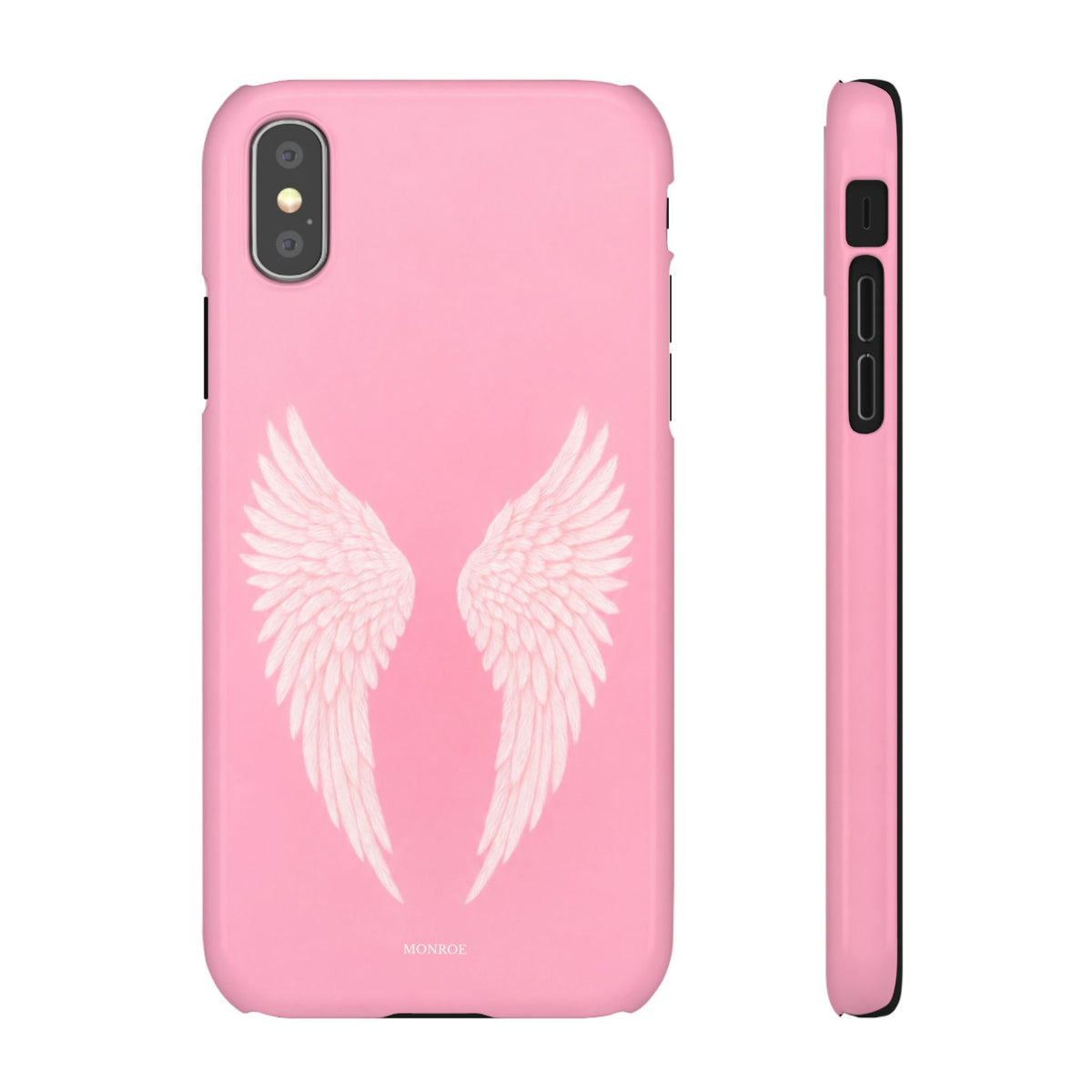 Pink Angel Wings Case