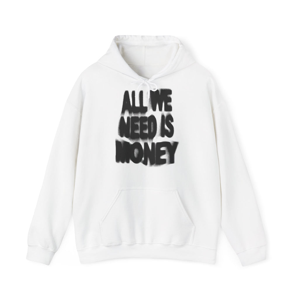 "All We Need Is Money" Graffiti Hoodie