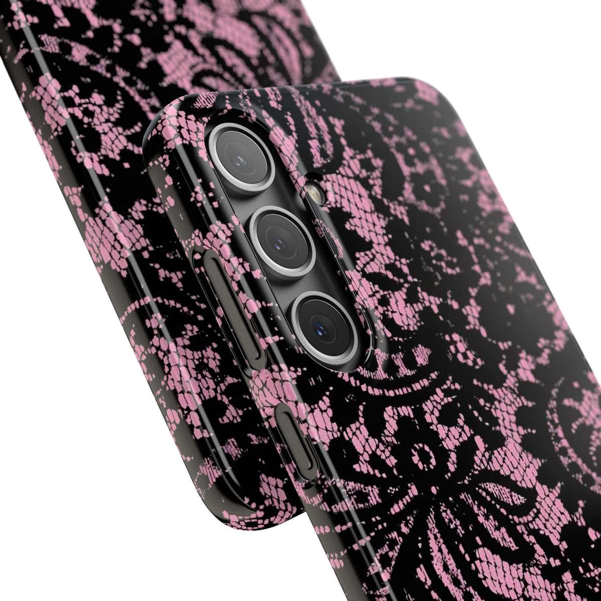 Pink Lace Pattern Case