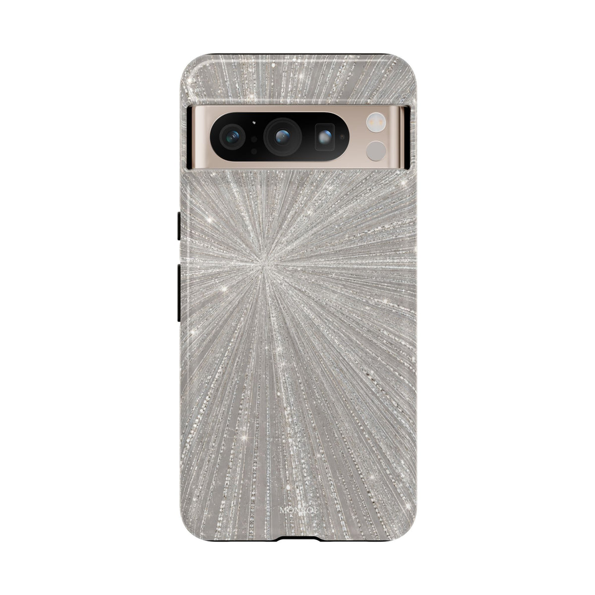 Sparkling Silver Burst Tough Case
