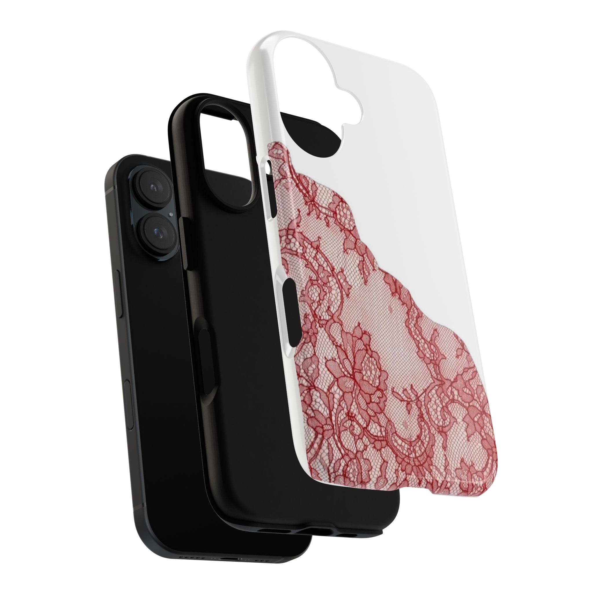Red Lace Phone Case