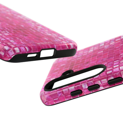 Hot Pink Mosaic Tough Case