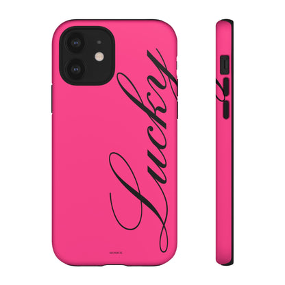 Hot Pink 'Lucky' Tough Case