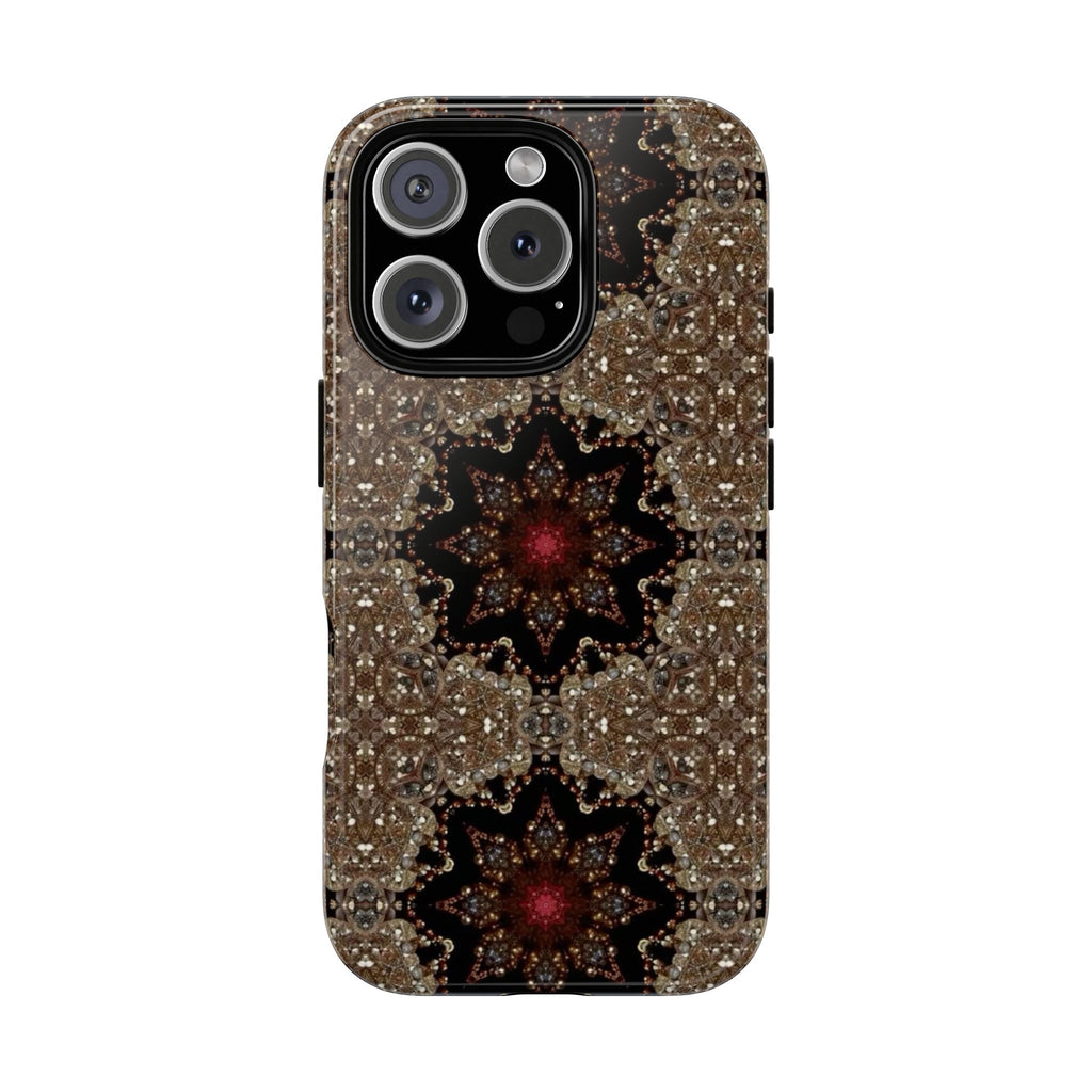 Brown Mandala Tough Protective Case