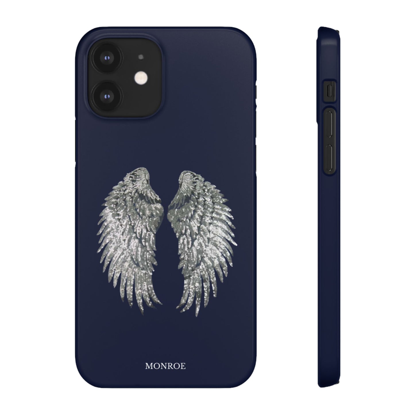 Navy Angel Wings Case