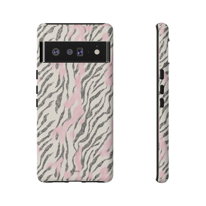 Light Pink Zebra Tough Case