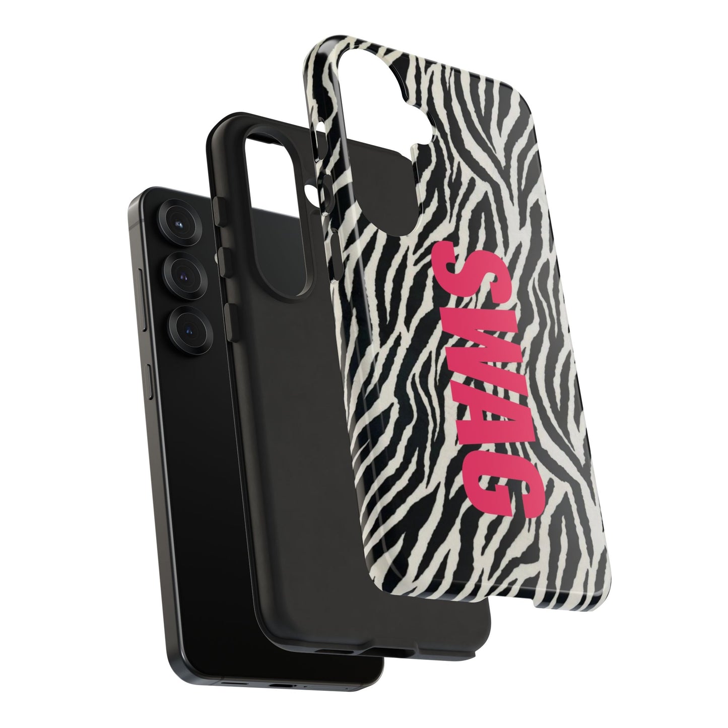 Zebra Print  "SWAG" Tough Case