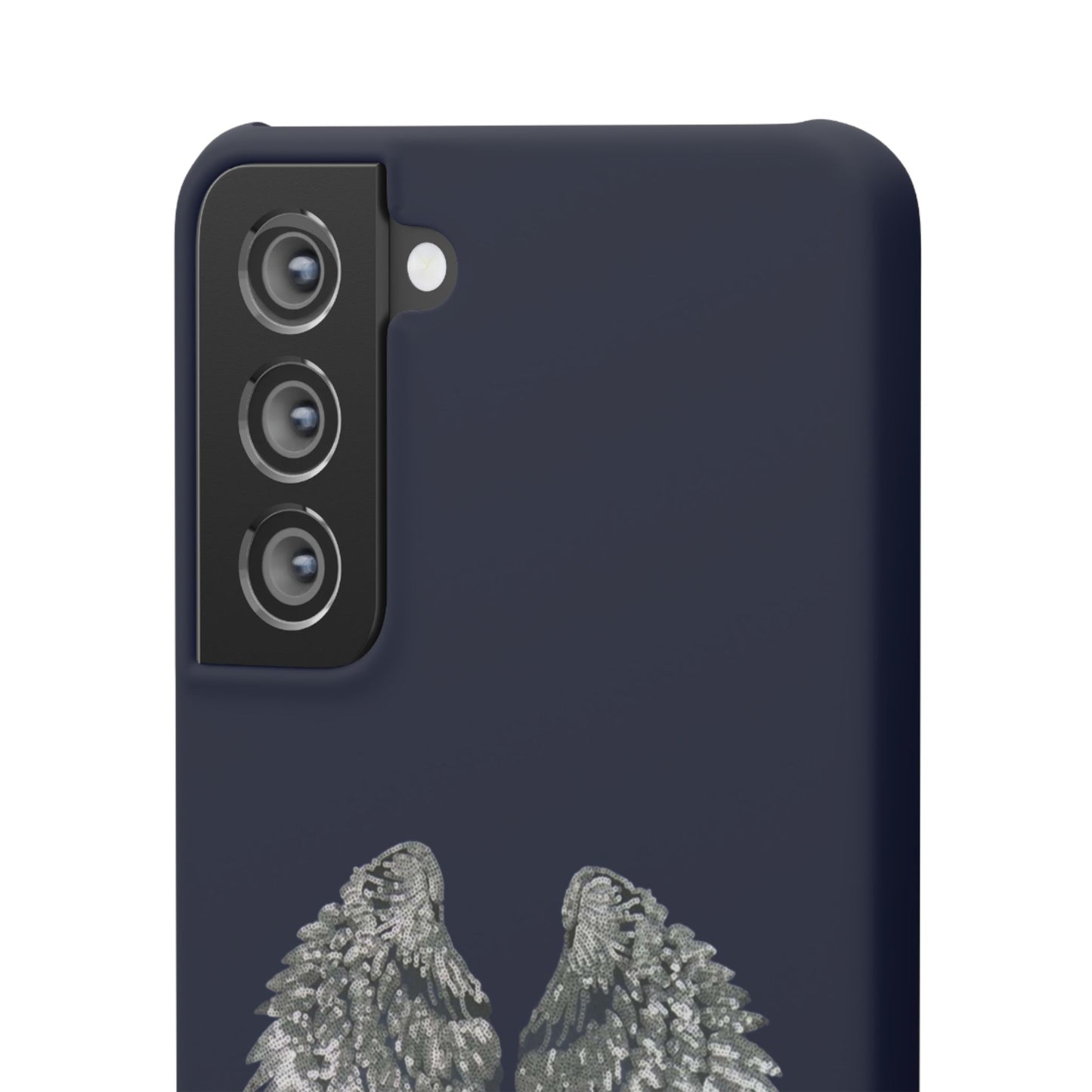 Navy Angel Wings Case