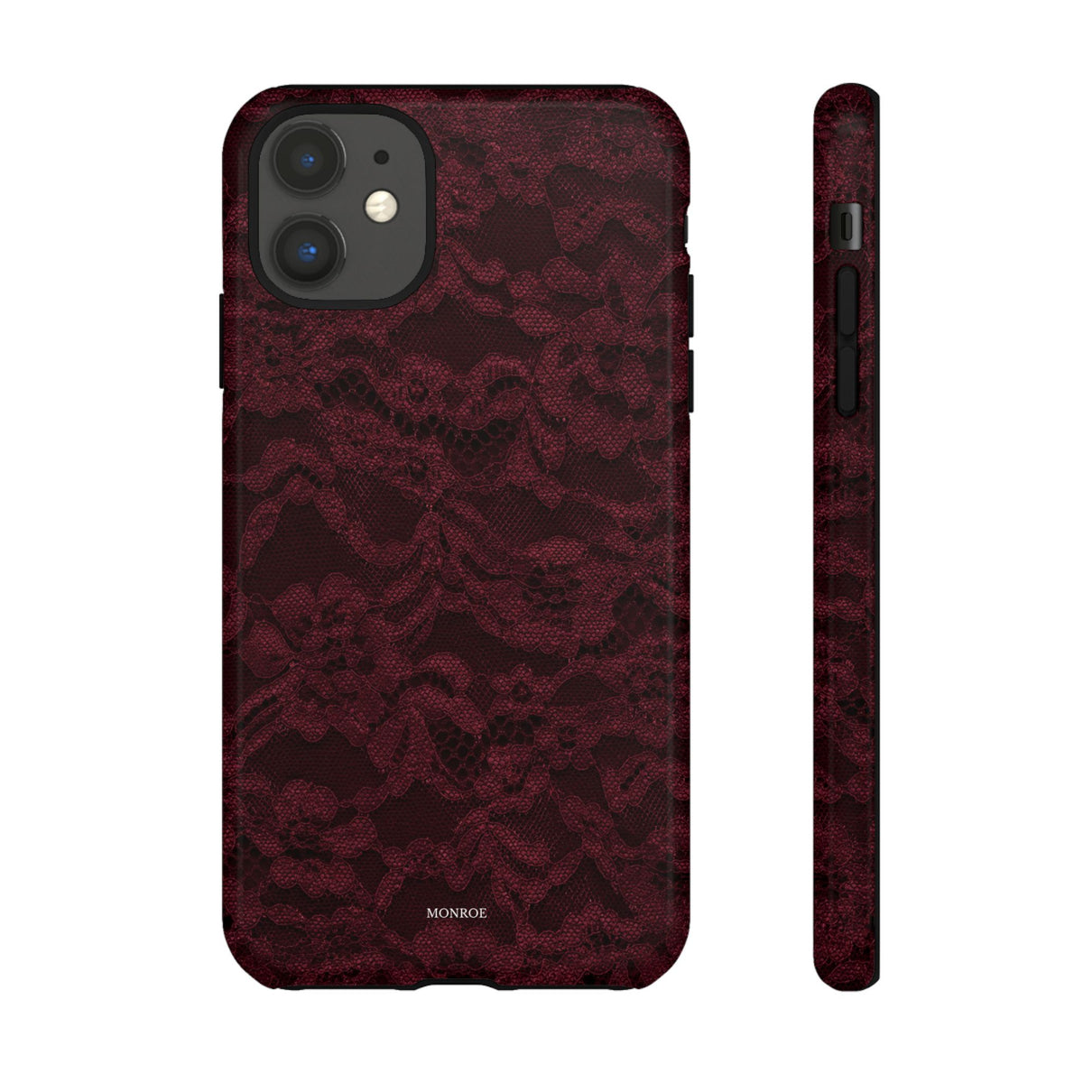 Burgundy Lace Tough Case