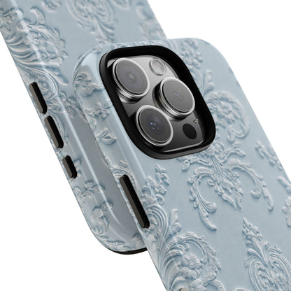 Blue Vintage Pattern Tough Case
