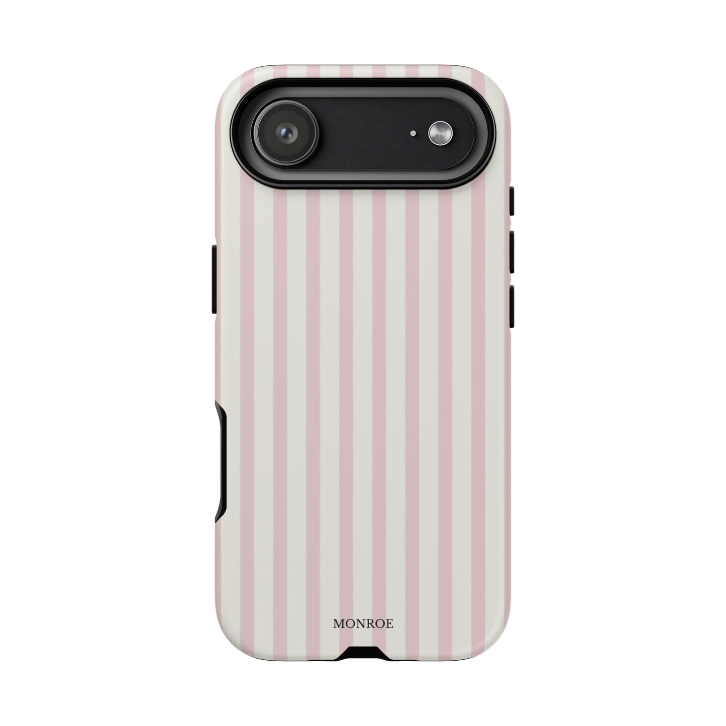 Light Pink Stripe Tough Phone Case