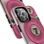 Pink 8 Ball Phone Case