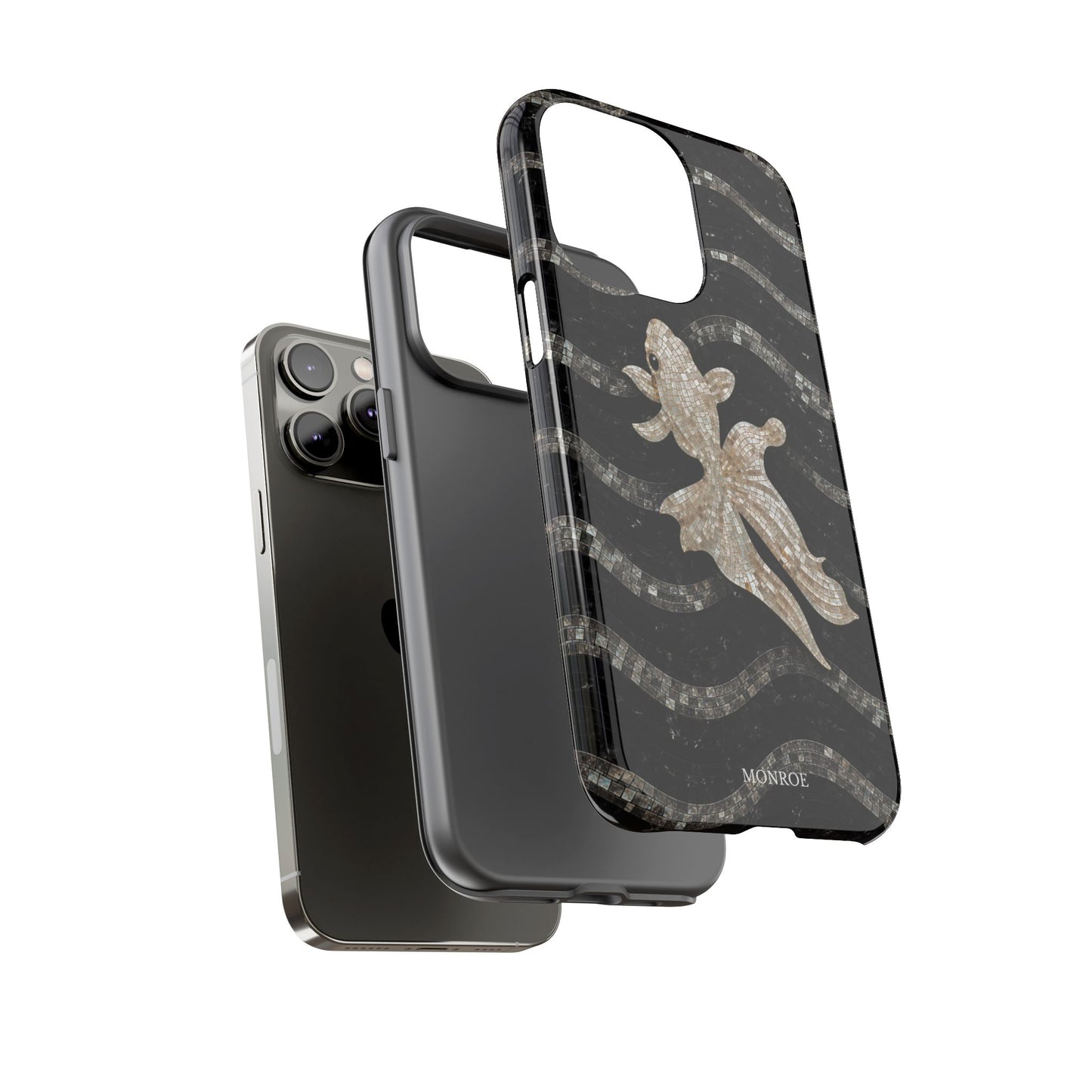 Midnight Fish Mosaic Case