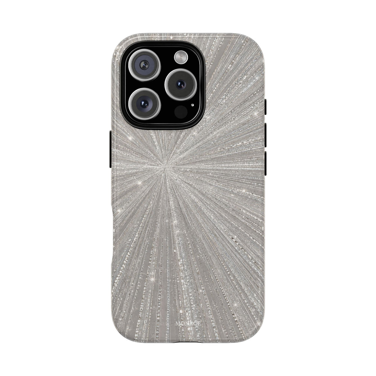 Sparkling Silver Burst Tough Case