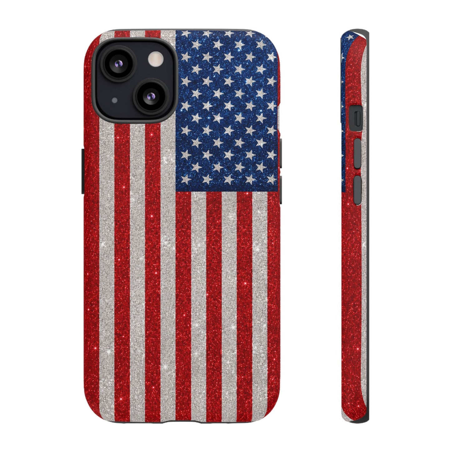 America Glitter Tough Case