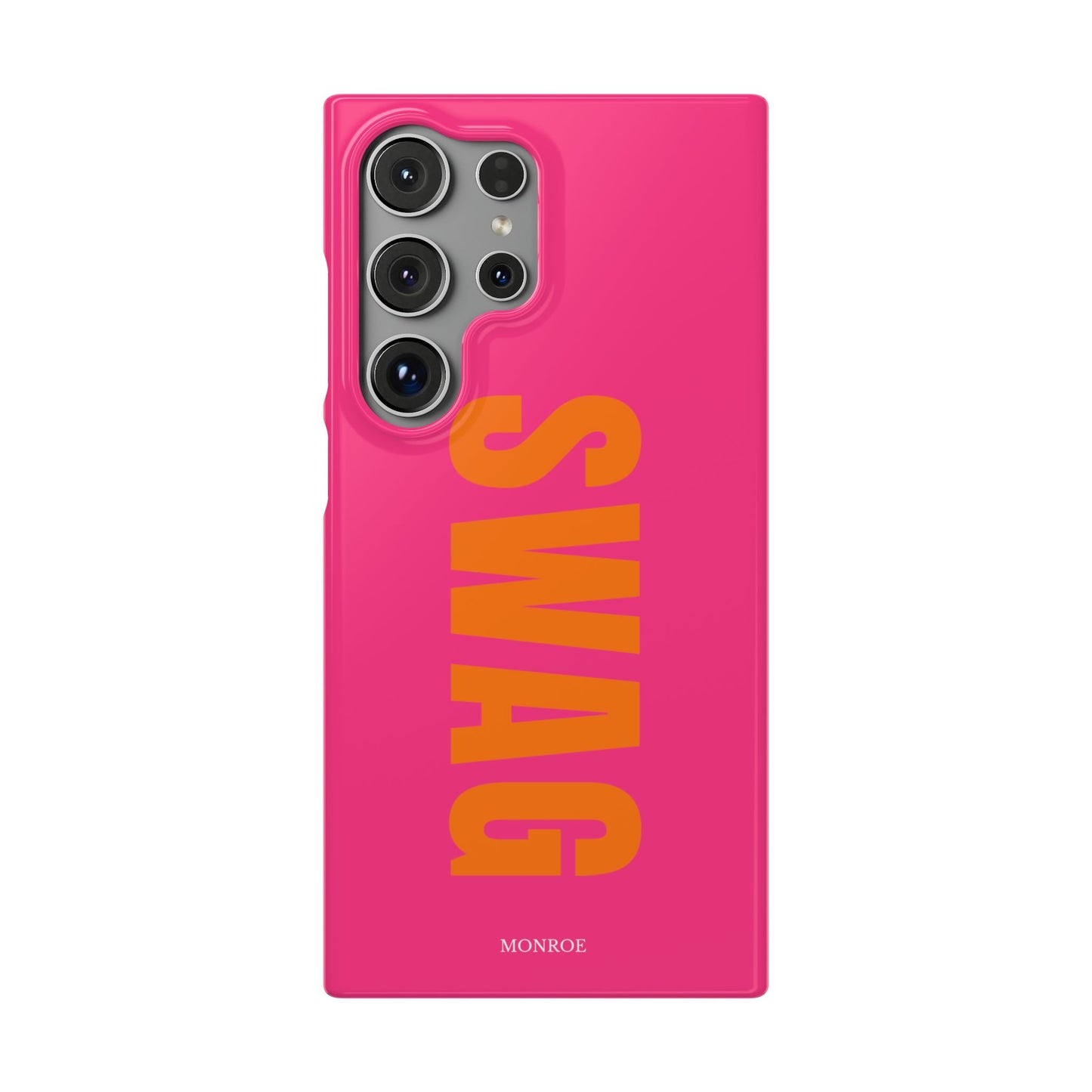 Bold Pink "SWAG" Case