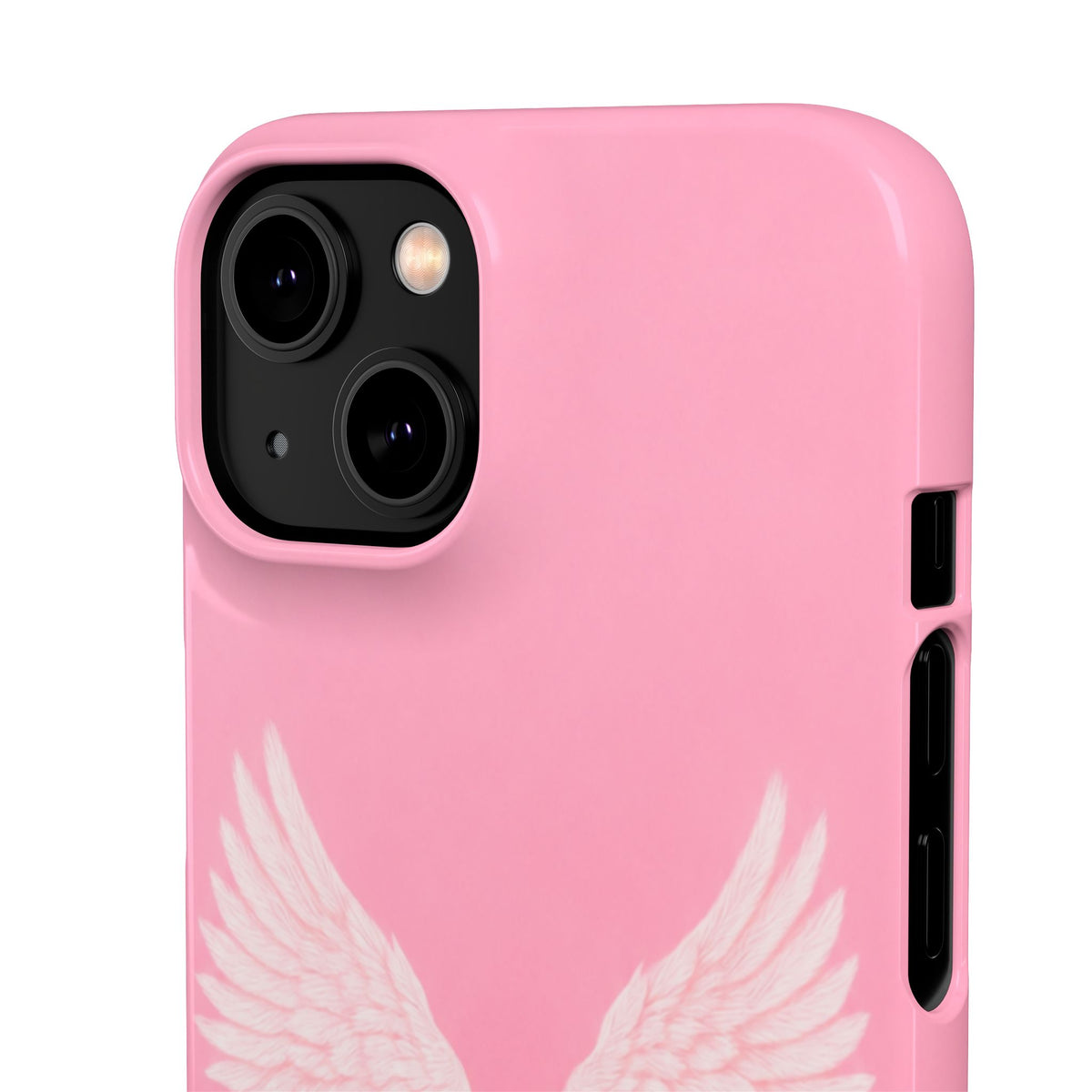 Pink Angel Wings Case