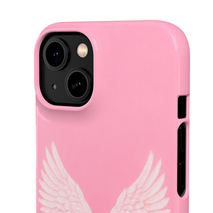 Pink Angel Wings Case