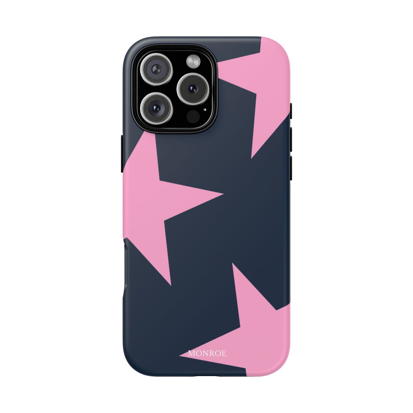 Navy & Pink Star Tough Cover