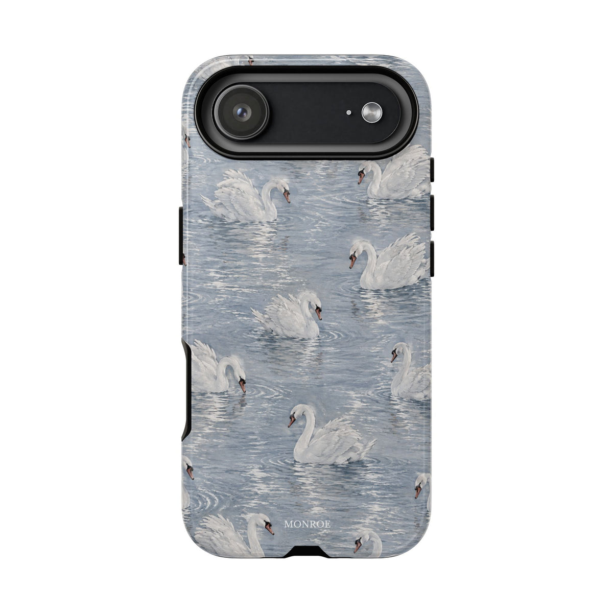 Swan Pattern Tough Case