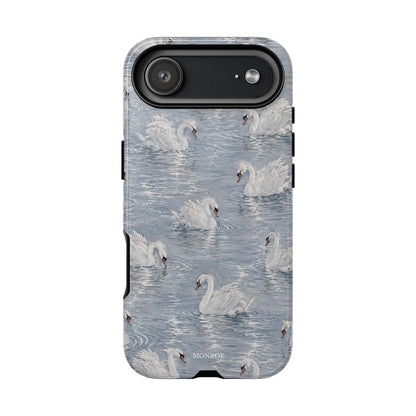 Swan Pattern Tough Case