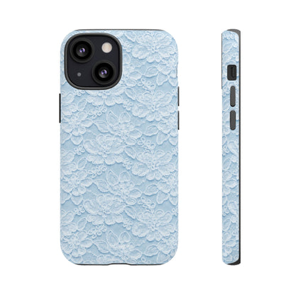 Glacier Blue Lace Tough Case