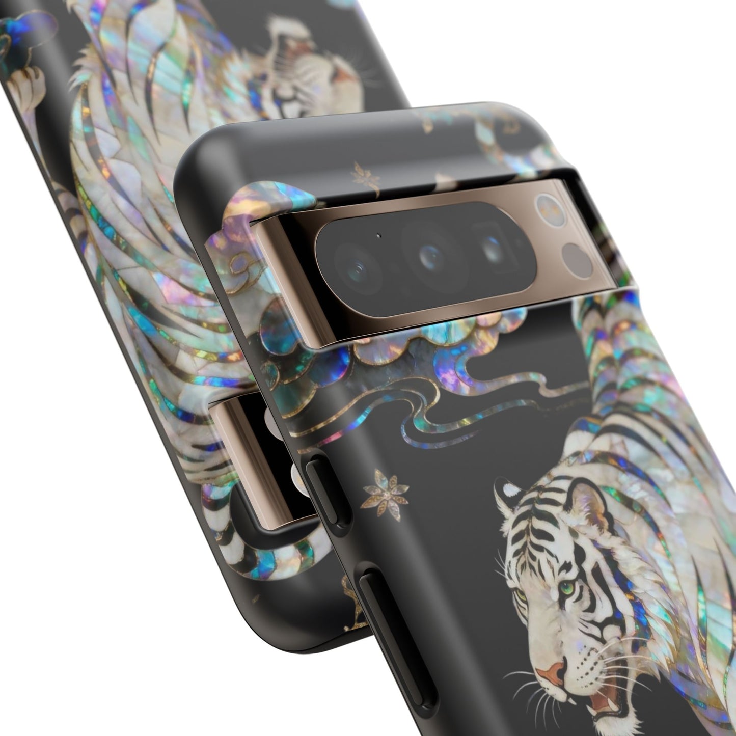 Iridescent White Tiger Tough Case