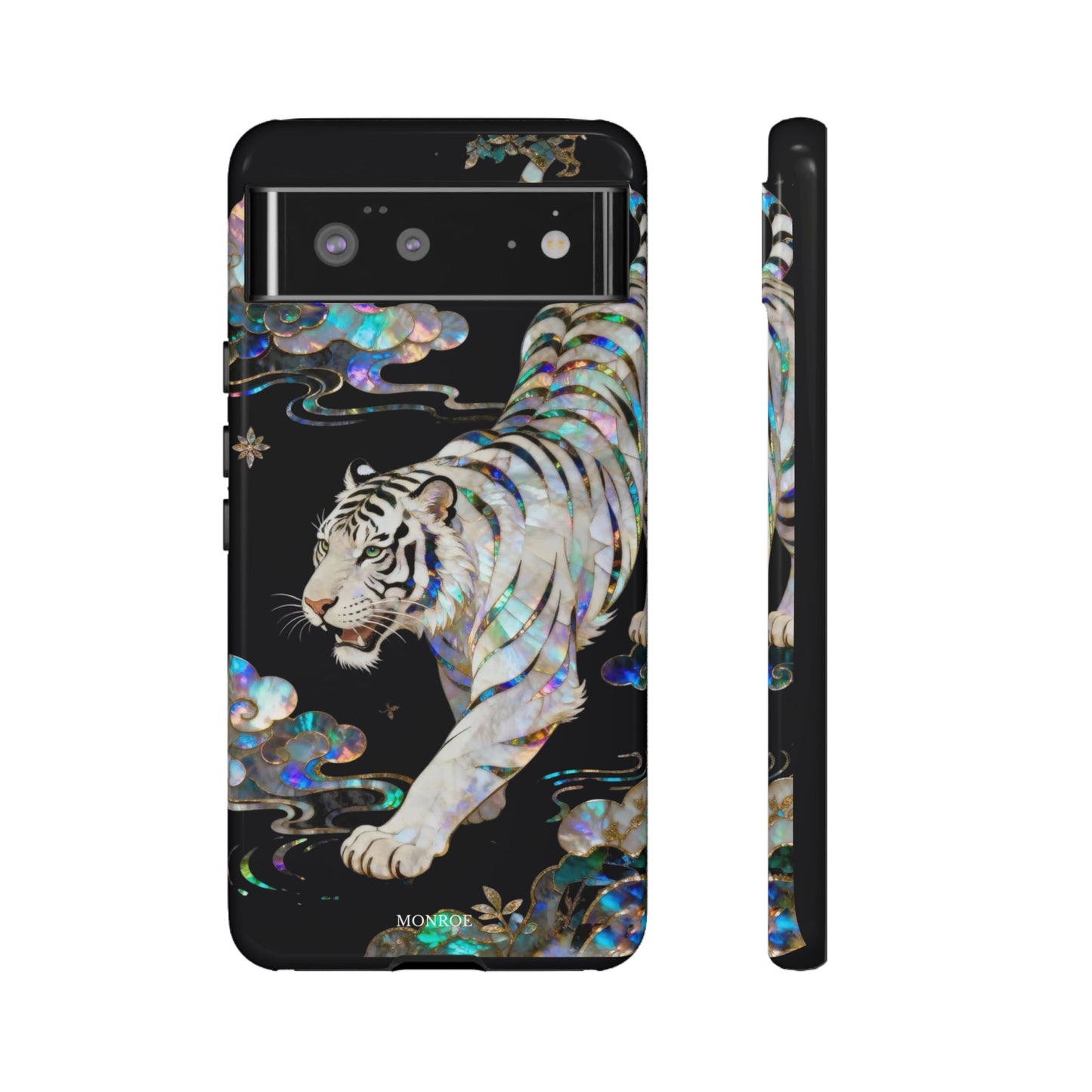 Iridescent White Tiger Tough Case