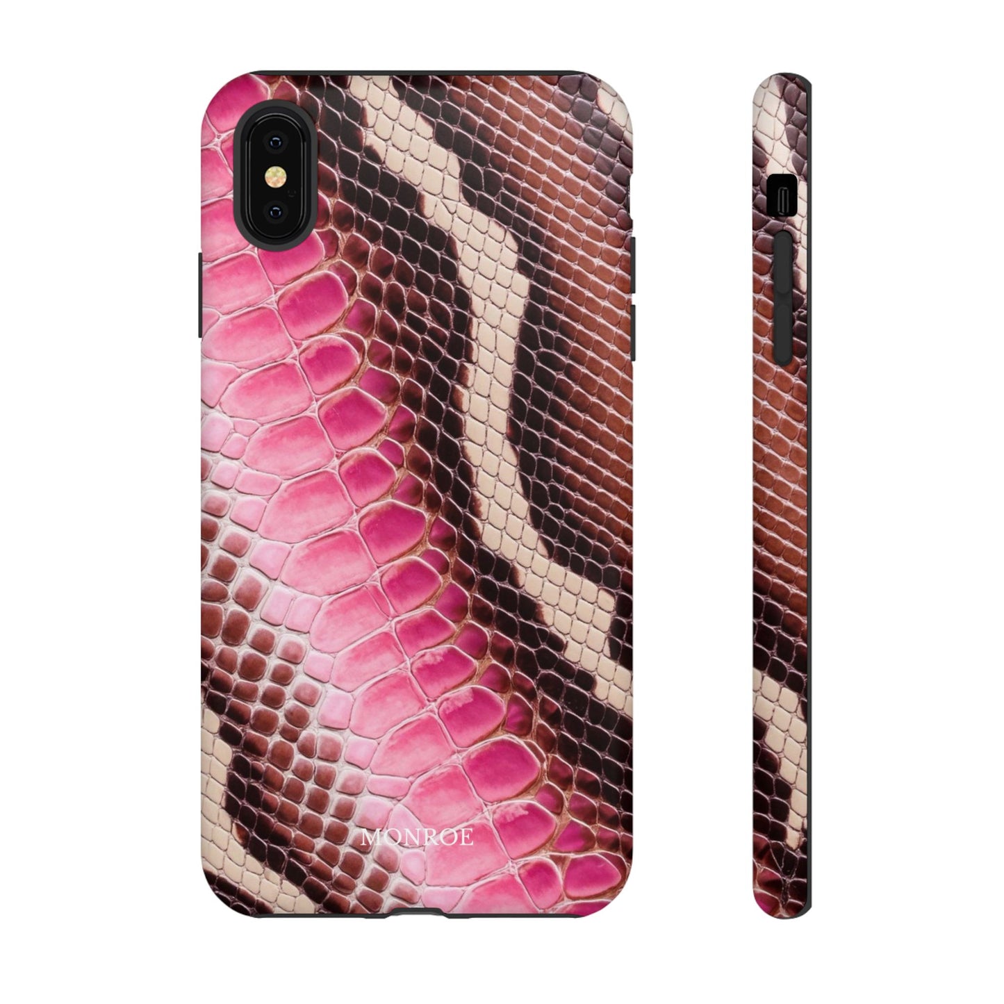 Snake Skin Print Tough Case