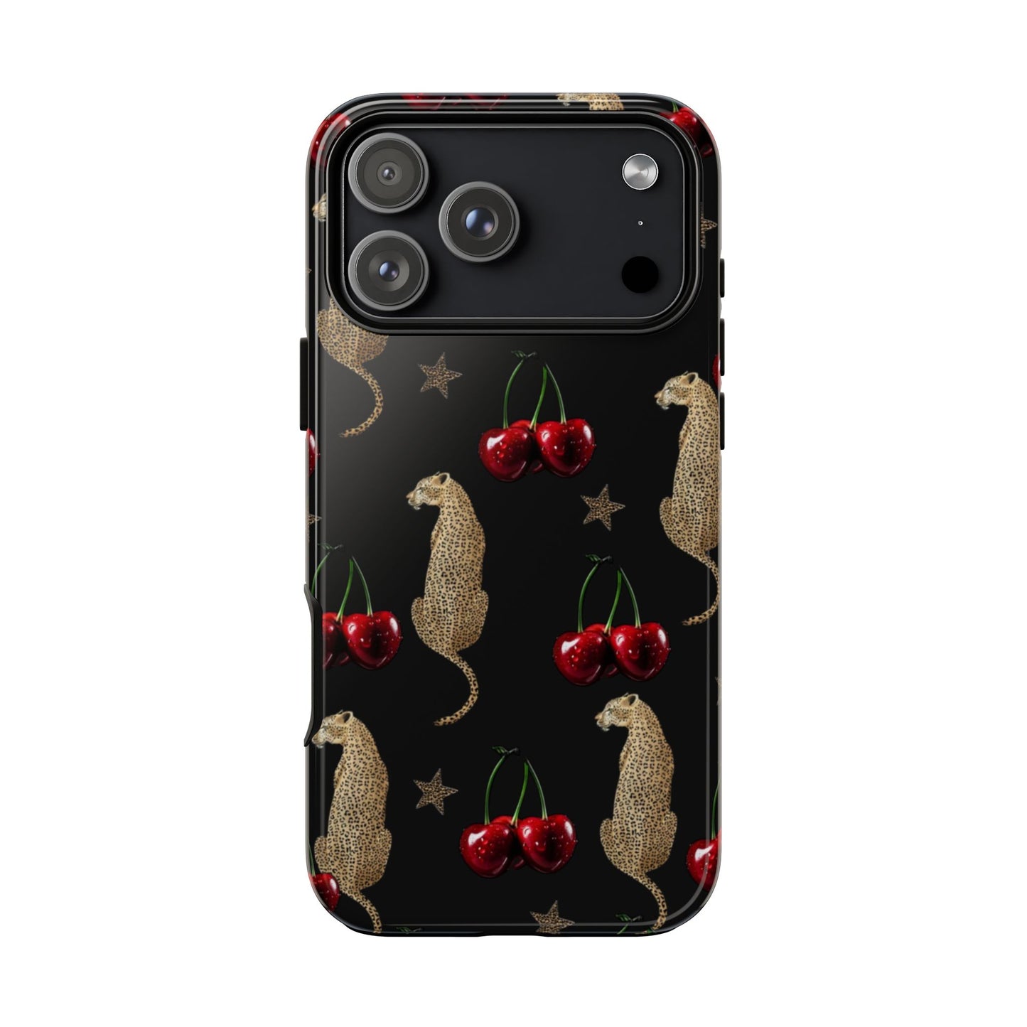 Leopard & Cherry Tough Case