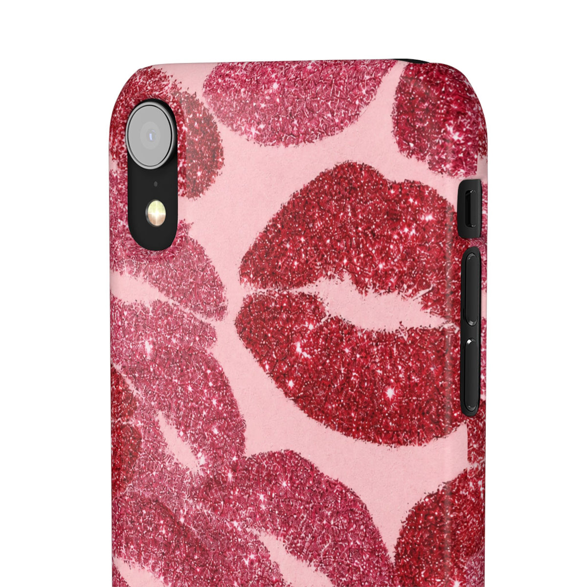 Pink Glitter Kiss Case