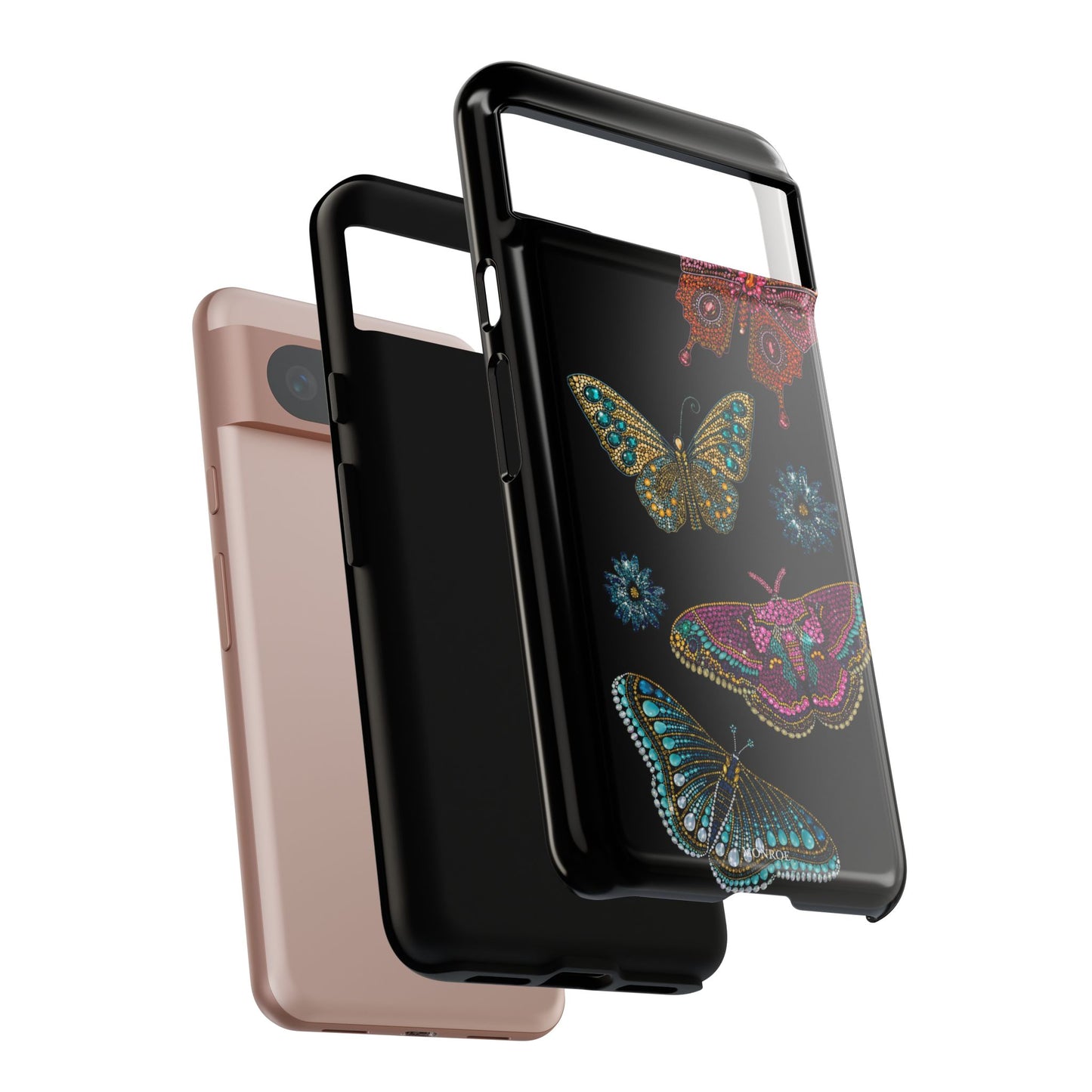 Butterfly Beaded Tough Case