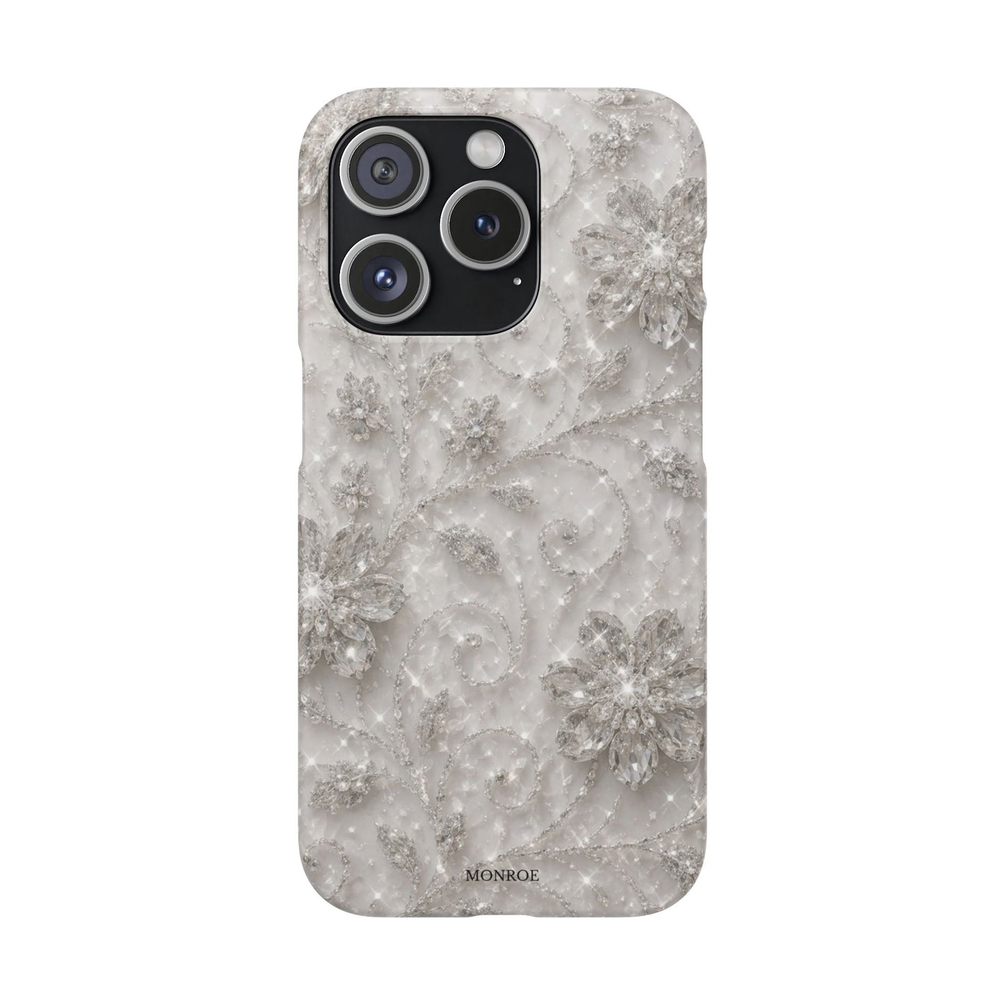 Glittery Floral Case