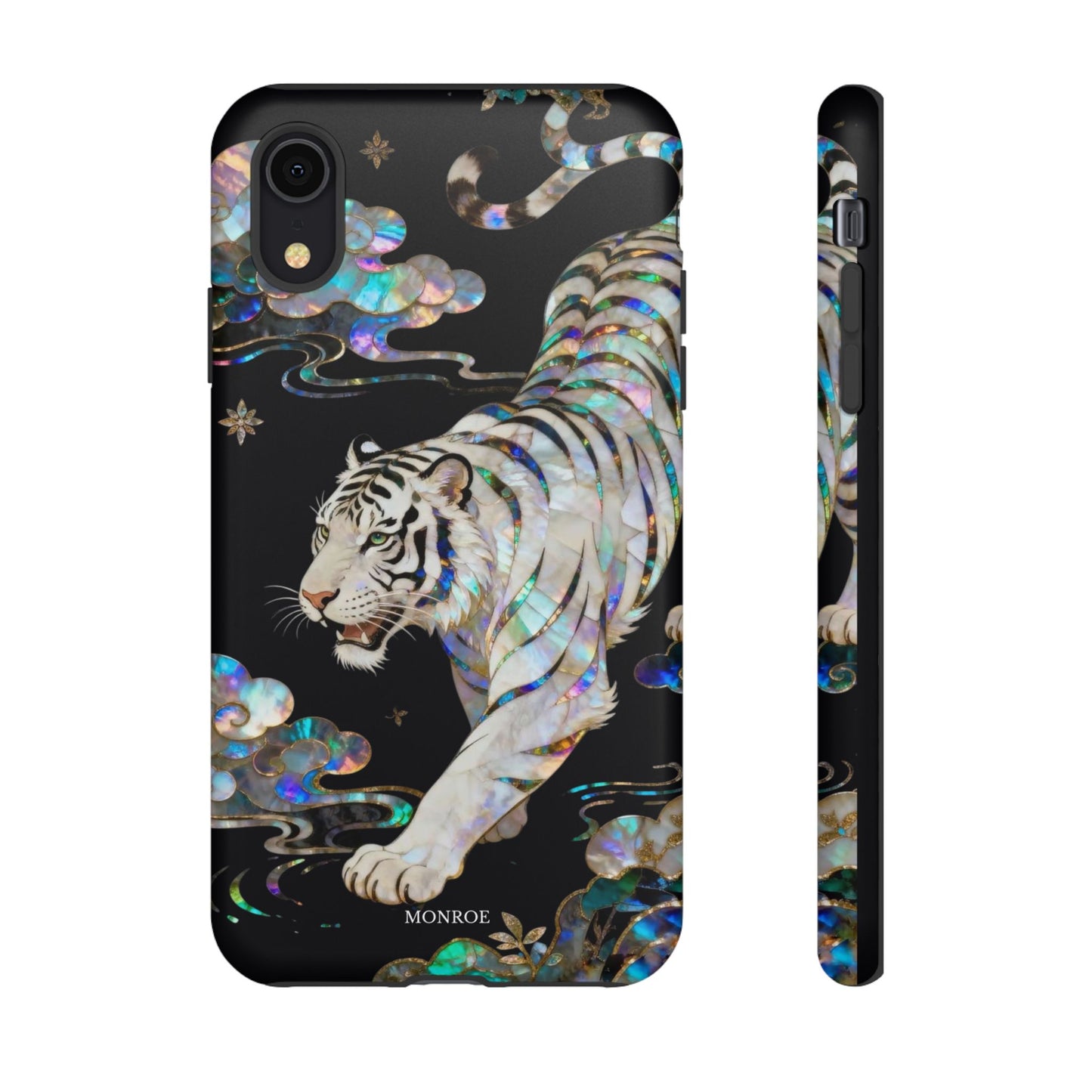 Iridescent White Tiger Tough Case