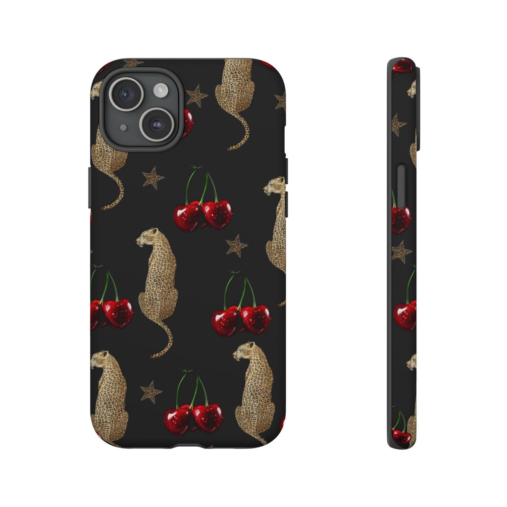 Leopards & Cherries Phone Case