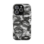 Black and Kiss Design Phone Case