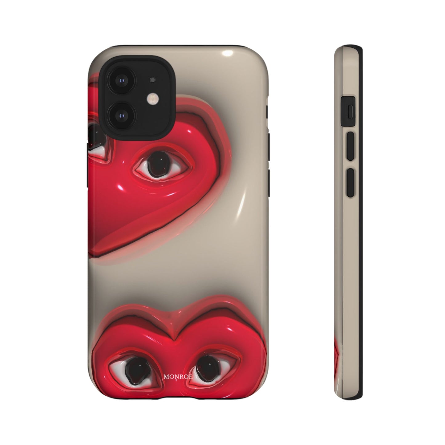 Red Heart Eyes Tough Case