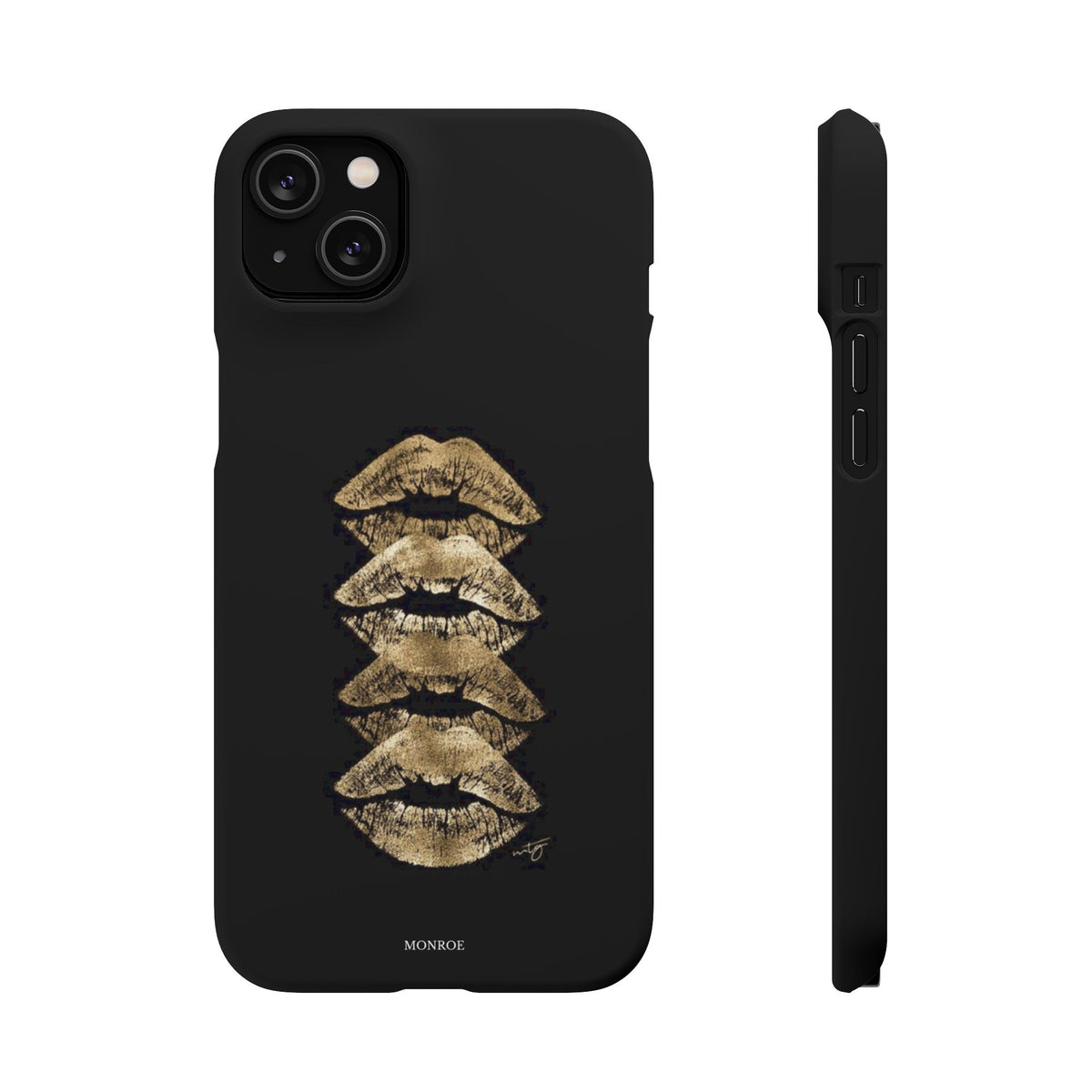 Gold Kiss Stack Case