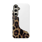 Half Cheetah Print Phone Case